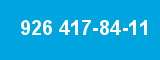 926 417-84-11